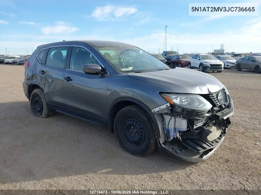 NISSAN ROGUE 2018, VIN 5N1AT2MV3JC736665