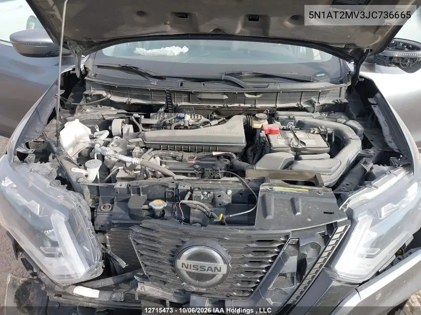 2018 NISSAN ROGUE VIN 5N1AT2MV3JC736665 — фото 10