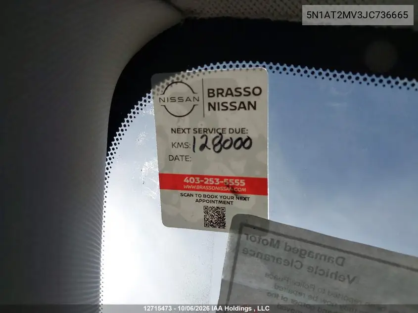 2018 NISSAN ROGUE VIN 5N1AT2MV3JC736665 — фото 22
