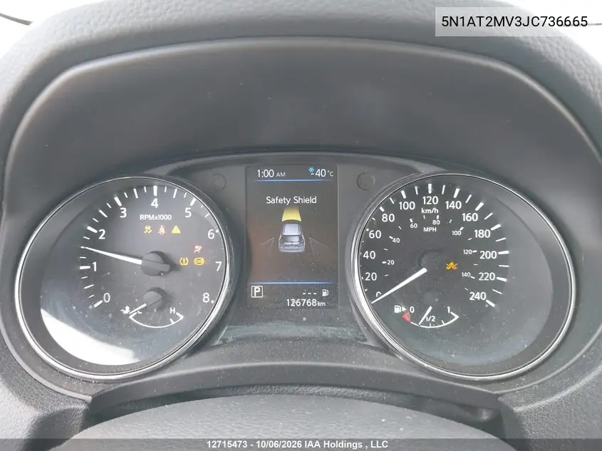 2018 NISSAN ROGUE VIN 5N1AT2MV3JC736665 — фото 7