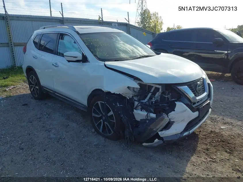 NISSAN ROGUE 2018, VIN 5N1AT2MV3JC707313