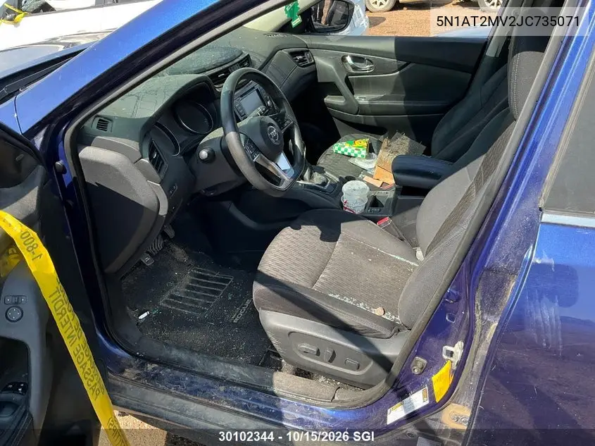 2018 NISSAN ROGUE VIN 5N1AT2MV2JC735071 — фото 6