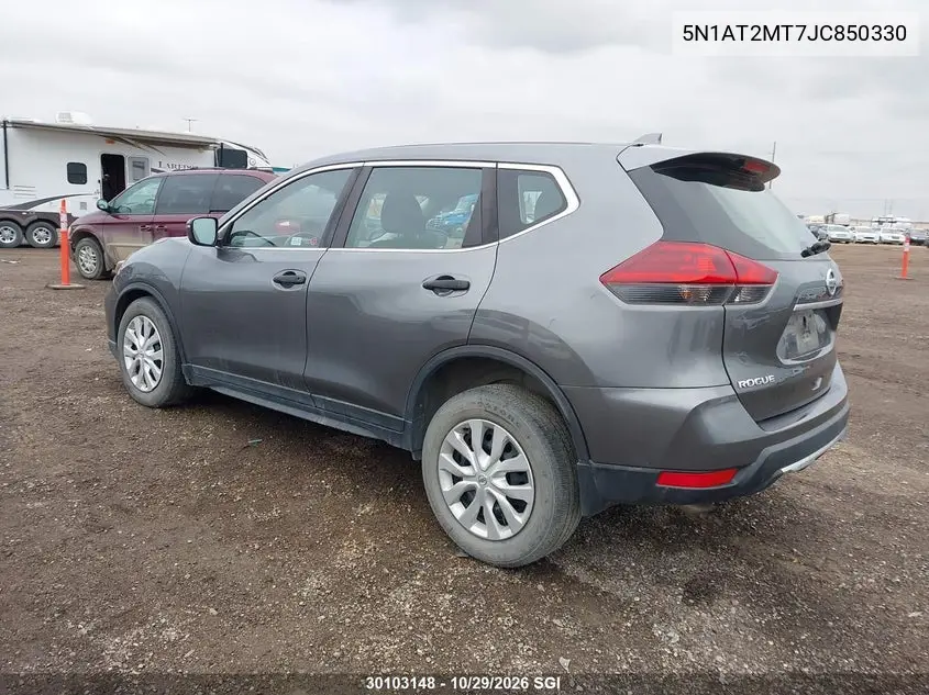 2018 NISSAN ROGUE VIN 5N1AT2MT7JC850330 — фото 3