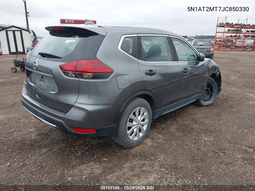 2018 NISSAN ROGUE VIN 5N1AT2MT7JC850330 — фото 4