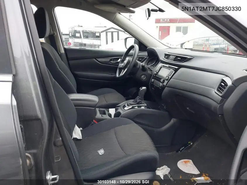 2018 NISSAN ROGUE VIN 5N1AT2MT7JC850330 — фото 5