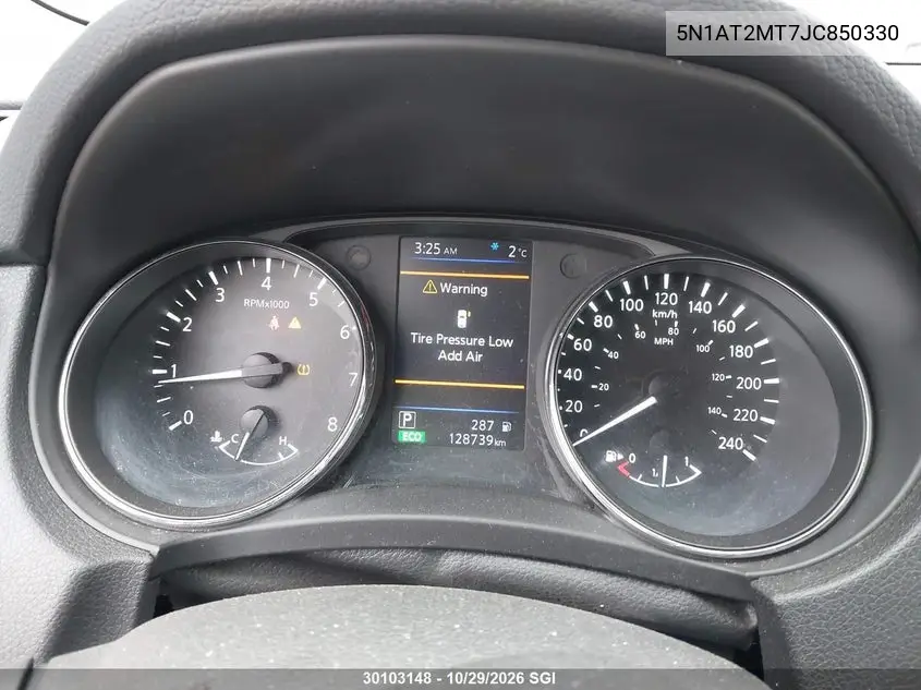 2018 NISSAN ROGUE VIN 5N1AT2MT7JC850330 — фото 7