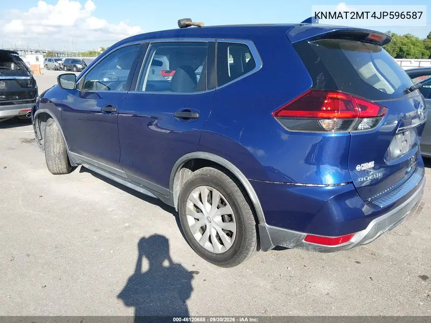 2018 NISSAN ROGUE VIN KNMAT2MT4JP596587 — фото 3
