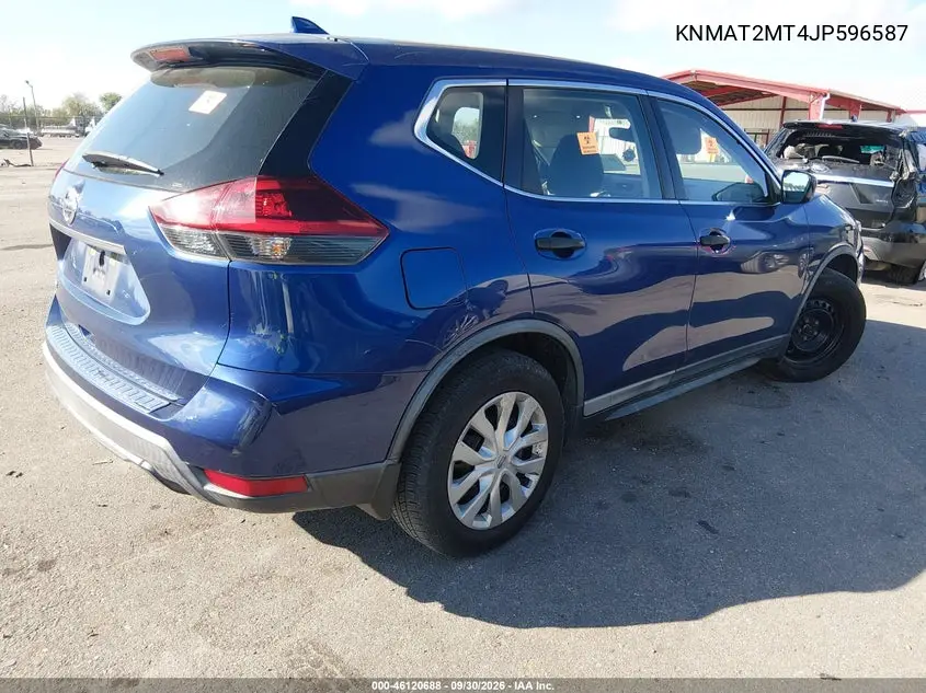 2018 NISSAN ROGUE VIN KNMAT2MT4JP596587 — фото 4