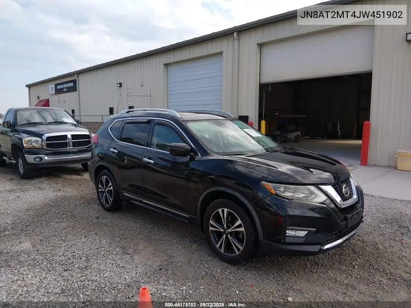 NISSAN ROGUE 2018, VIN JN8AT2MT4JW451902