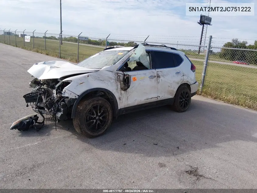 2018 NISSAN ROGUE VIN 5N1AT2MT2JC751222 — фото 2