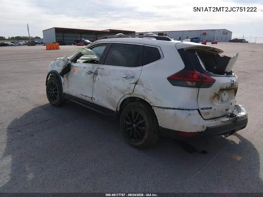 2018 NISSAN ROGUE VIN 5N1AT2MT2JC751222 — фото 3