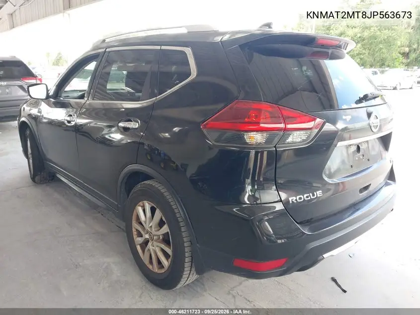 2018 NISSAN ROGUE VIN KNMAT2MT8JP563673 — фото 3
