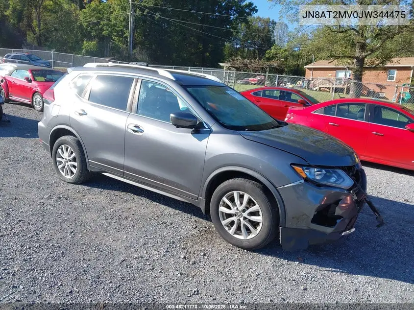 NISSAN ROGUE 2018, VIN JN8AT2MV0JW344475