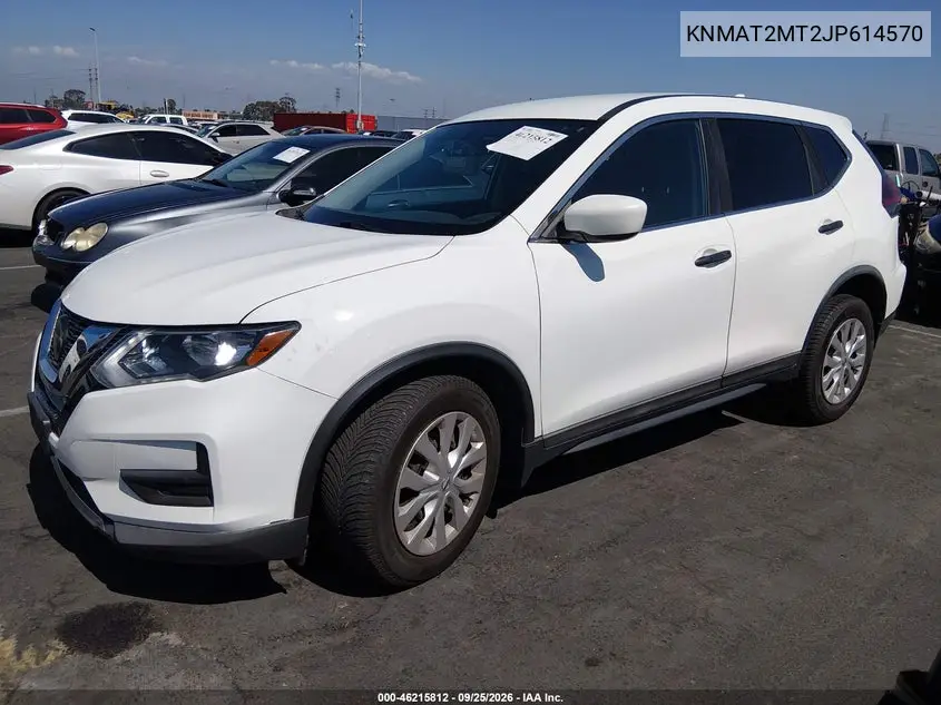 2018 NISSAN ROGUE VIN KNMAT2MT2JP614570 — фото 2