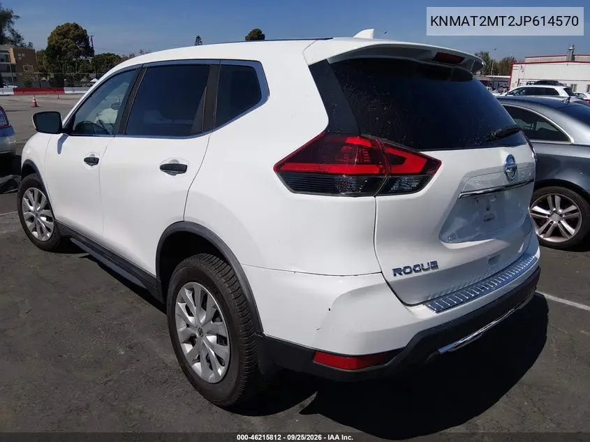 2018 NISSAN ROGUE VIN KNMAT2MT2JP614570 — фото 3