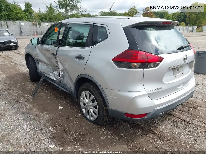 2018 NISSAN ROGUE VIN KNMAT2MV3JP532722 — фото 3