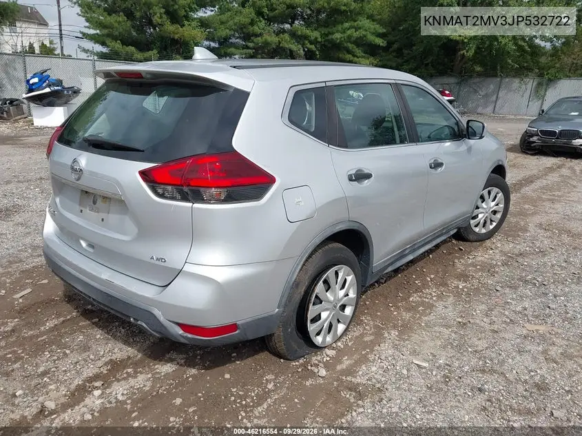 2018 NISSAN ROGUE VIN KNMAT2MV3JP532722 — фото 4