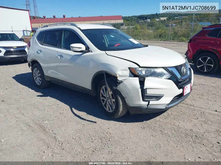 NISSAN ROGUE 2018, VIN 5N1AT2MV1JC708699