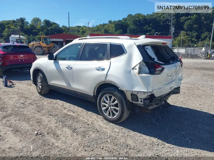 2018 NISSAN ROGUE VIN 5N1AT2MV1JC708699 — фото 3