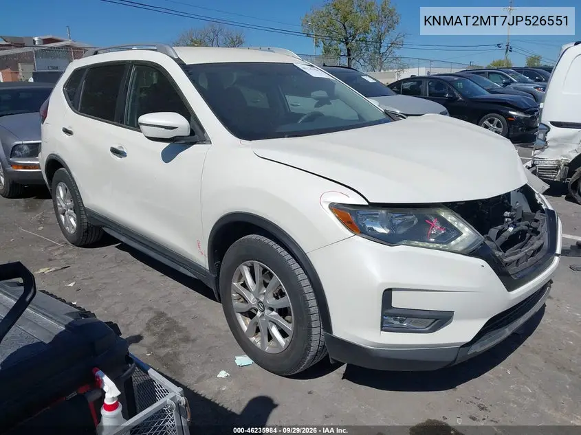 NISSAN ROGUE 2018, VIN KNMAT2MT7JP526551