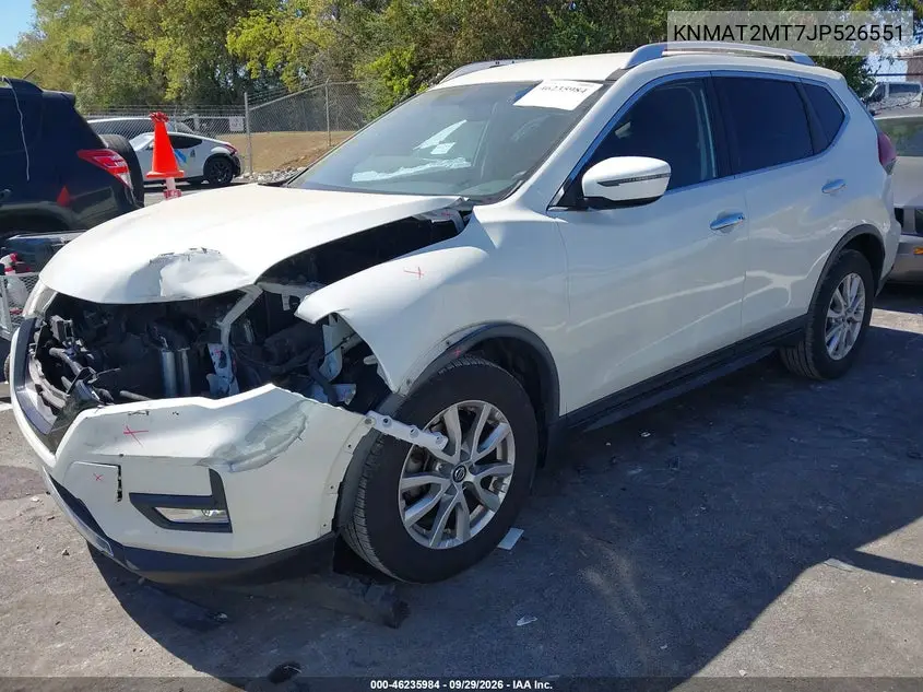 2018 NISSAN ROGUE VIN KNMAT2MT7JP526551 — фото 2