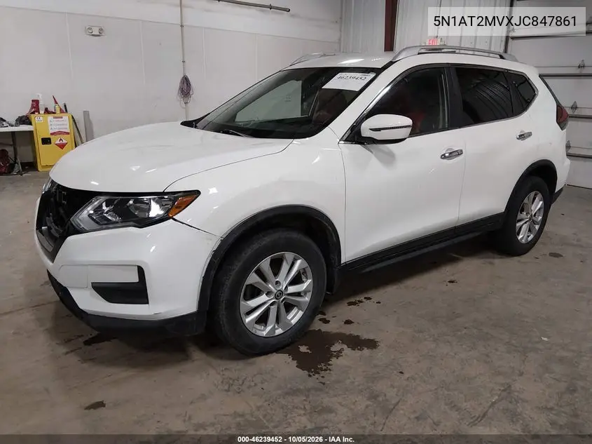 2018 NISSAN ROGUE VIN 5N1AT2MVXJC847861 — фото 2