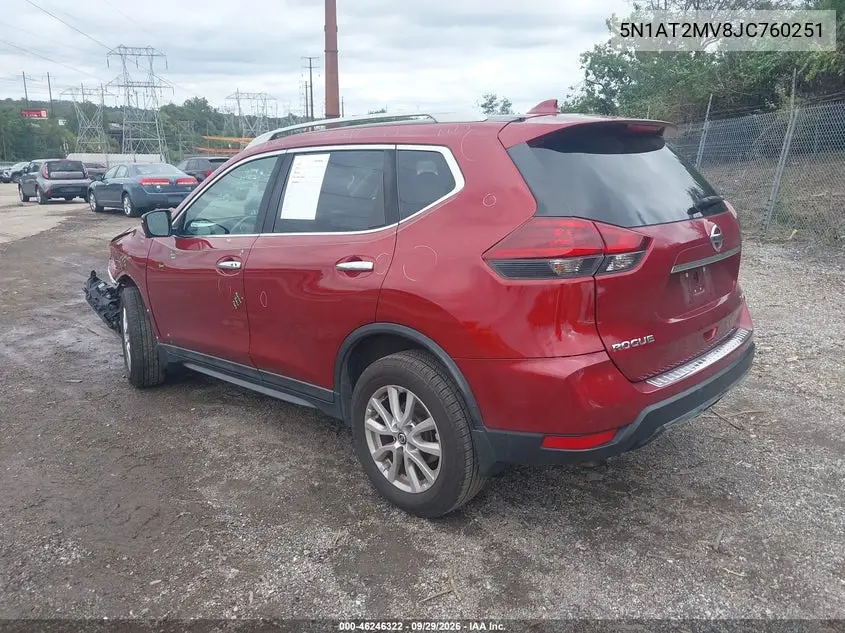 2018 NISSAN ROGUE VIN 5N1AT2MV8JC760251 — фото 3