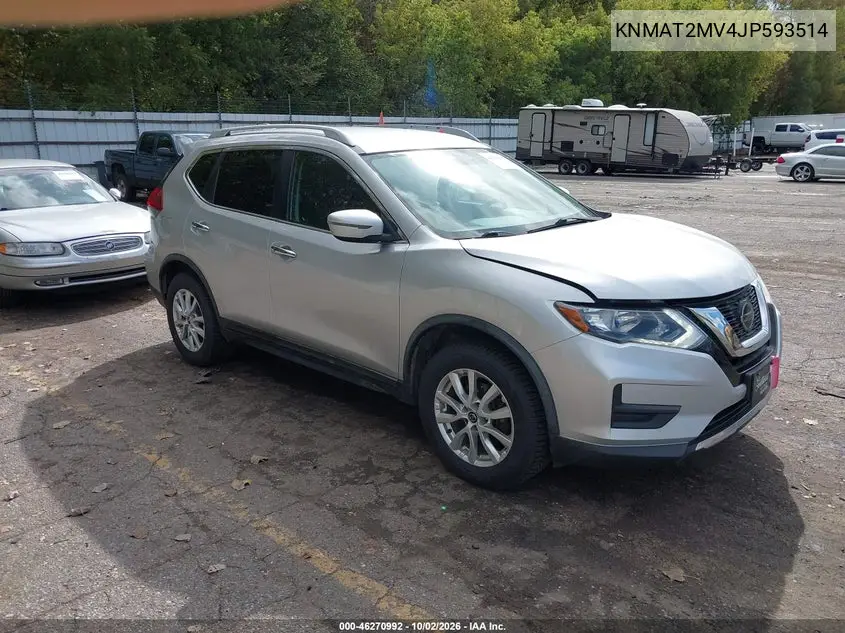 NISSAN ROGUE 2018, VIN KNMAT2MV4JP593514