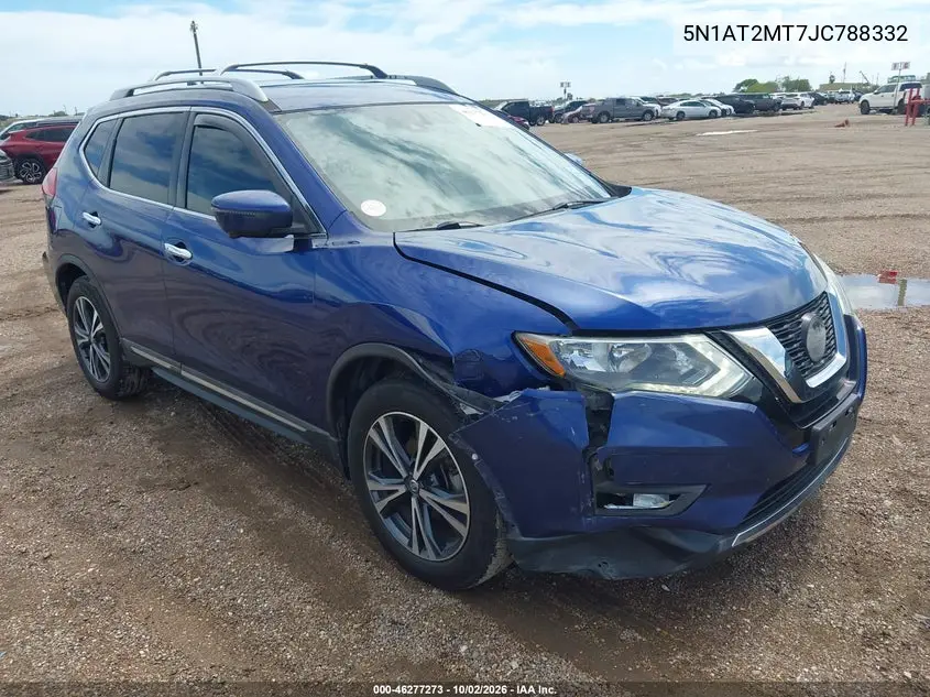 NISSAN ROGUE 2018, VIN 5N1AT2MT7JC788332