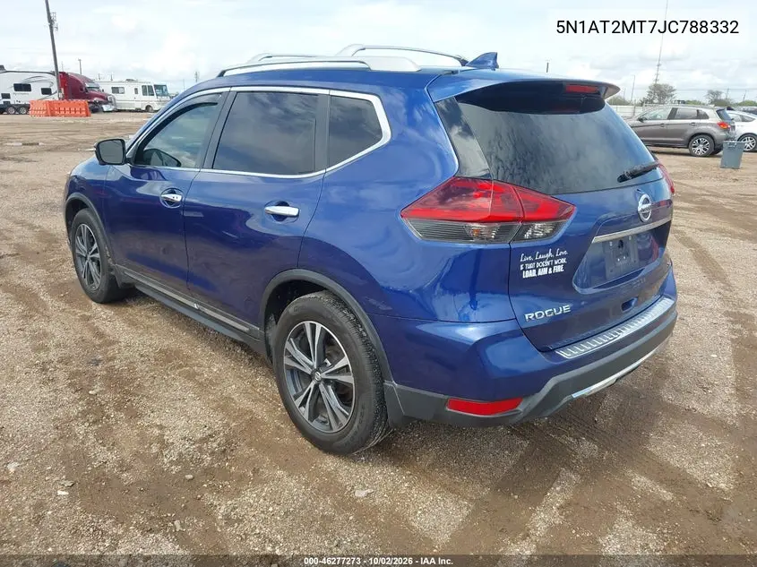 2018 NISSAN ROGUE VIN 5N1AT2MT7JC788332 — фото 3