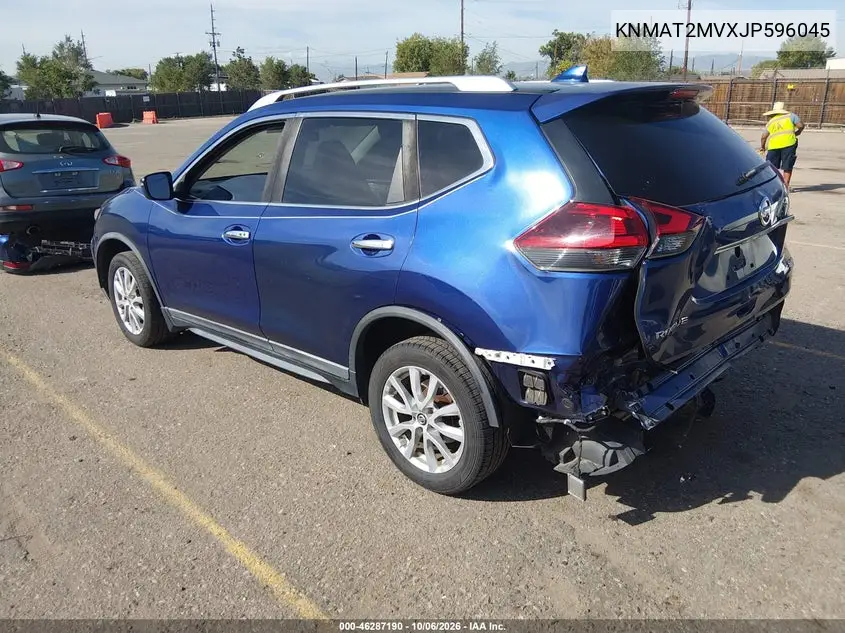 2018 NISSAN ROGUE VIN KNMAT2MVXJP596045 — фото 3