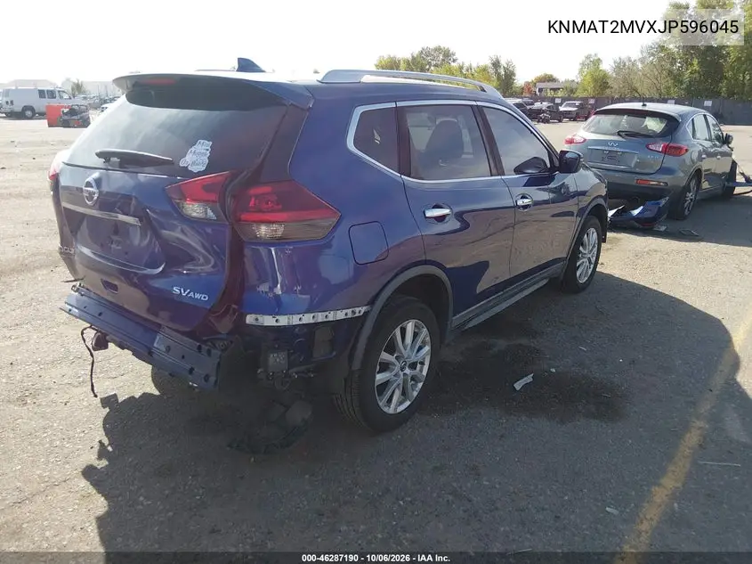 2018 NISSAN ROGUE VIN KNMAT2MVXJP596045 — фото 4