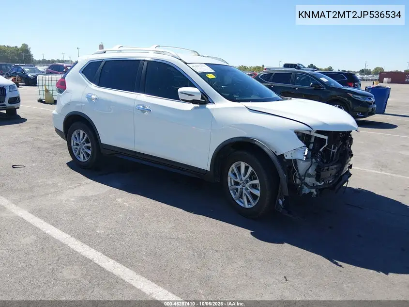 NISSAN ROGUE 2018, VIN KNMAT2MT2JP536534