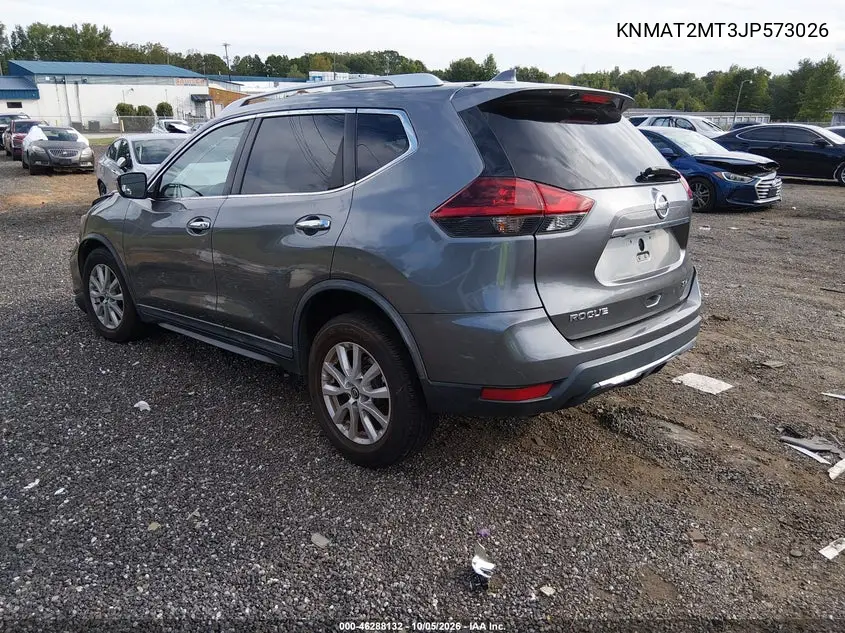 2018 NISSAN ROGUE VIN KNMAT2MT3JP573026 — фото 3