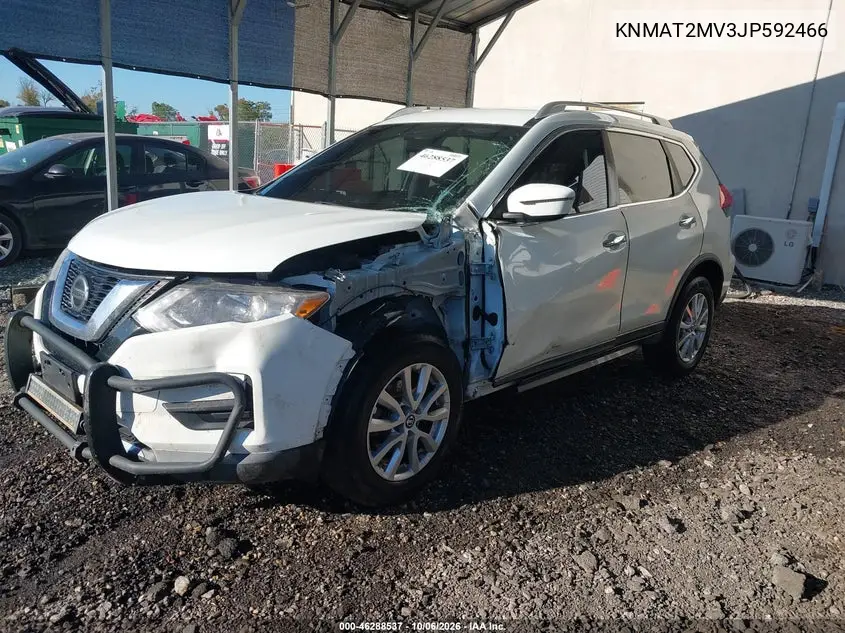 2018 NISSAN ROGUE VIN KNMAT2MV3JP592466 — фото 3