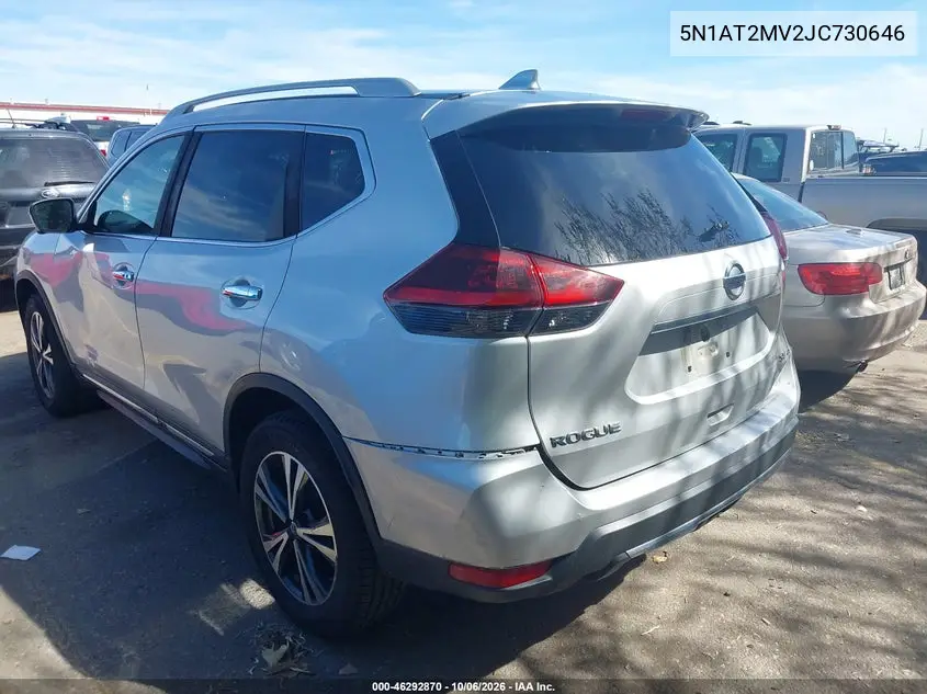 2018 NISSAN ROGUE VIN 5N1AT2MV2JC730646 — фото 3
