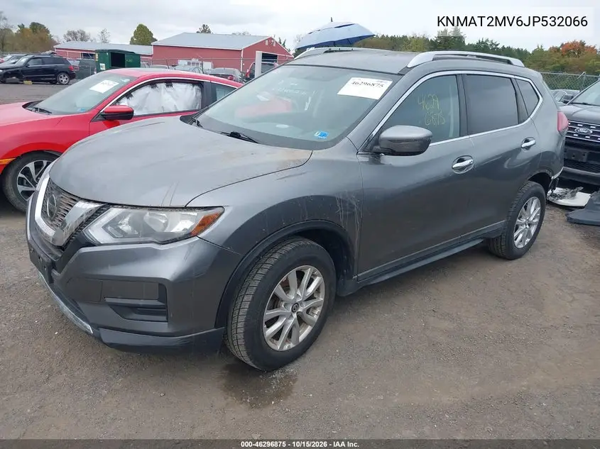 2018 NISSAN ROGUE VIN KNMAT2MV6JP532066 — фото 2
