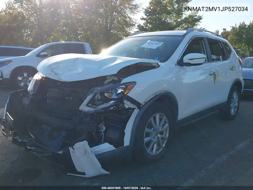 2018 NISSAN ROGUE VIN KNMAT2MV1JP527034 — фото 2