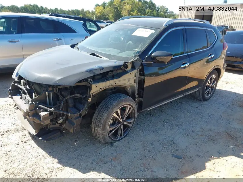 2018 NISSAN ROGUE VIN 5N1AT2MT4JC832044 — фото 2