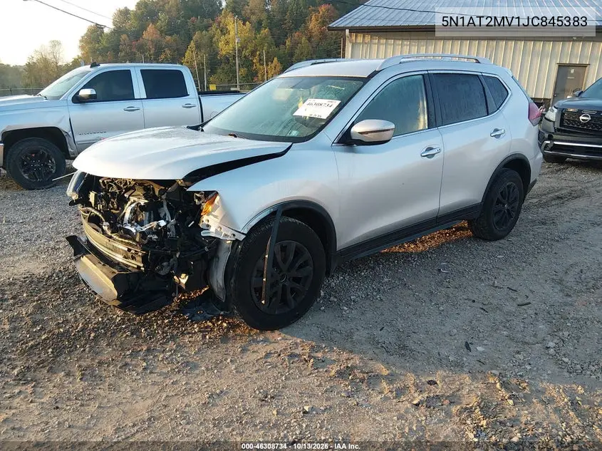 2018 NISSAN ROGUE VIN 5N1AT2MV1JC845383 — фото 2