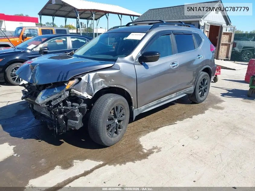 2018 NISSAN ROGUE VIN 5N1AT2MV9JC787779 — фото 2