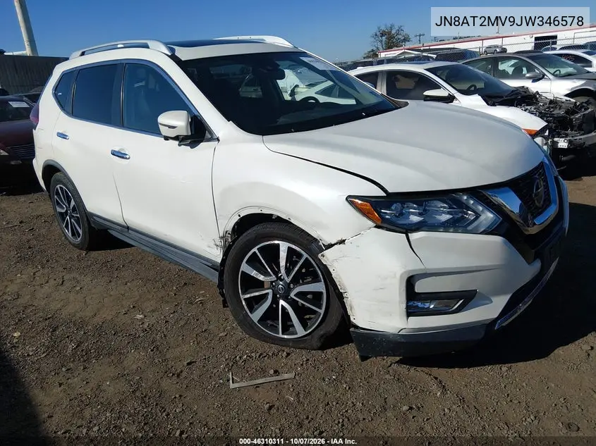 NISSAN ROGUE 2018, VIN JN8AT2MV9JW346578