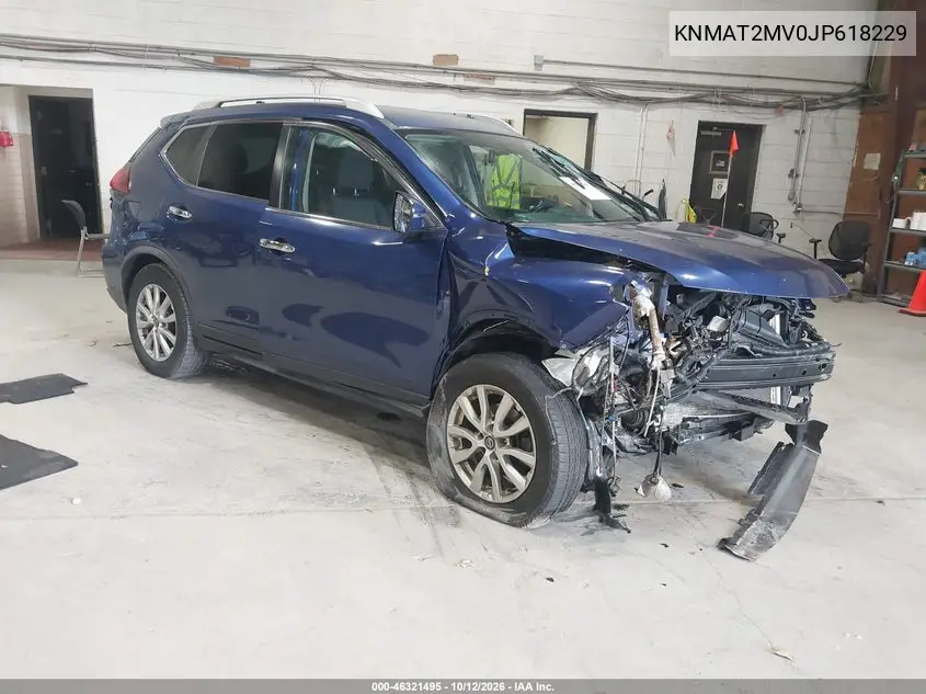 NISSAN ROGUE 2018, VIN KNMAT2MV0JP618229