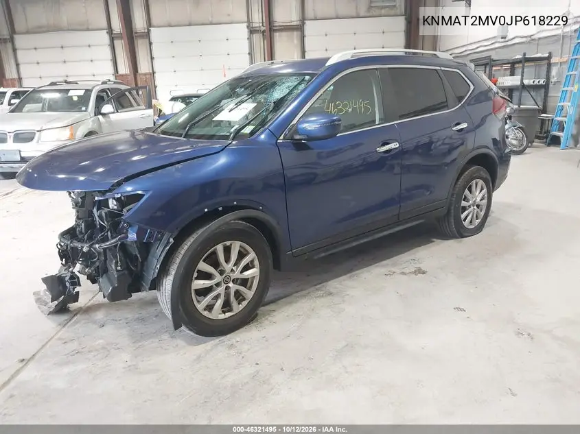 2018 NISSAN ROGUE VIN KNMAT2MV0JP618229 — фото 2