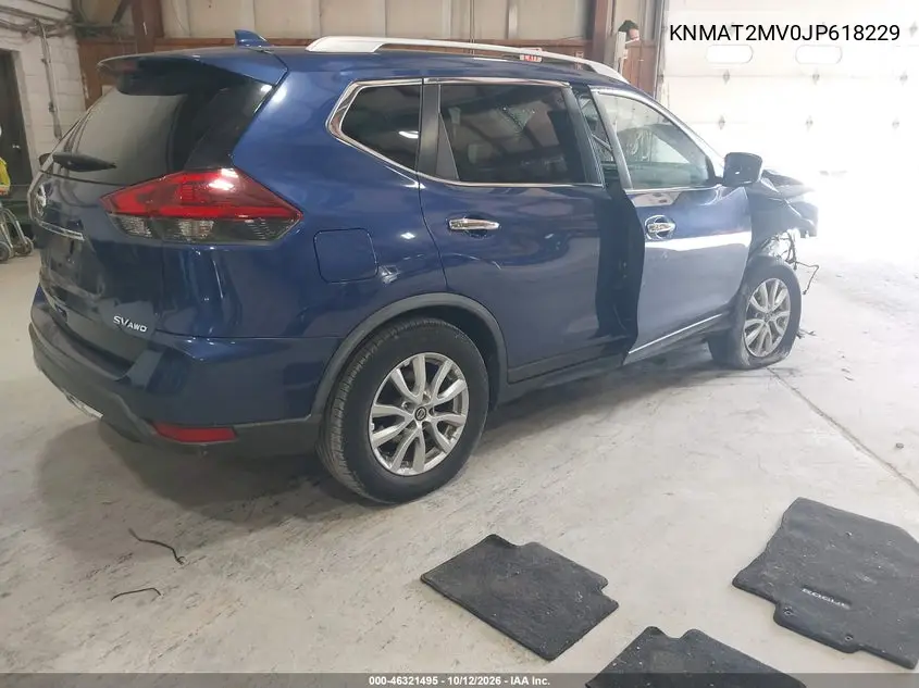 2018 NISSAN ROGUE VIN KNMAT2MV0JP618229 — фото 4