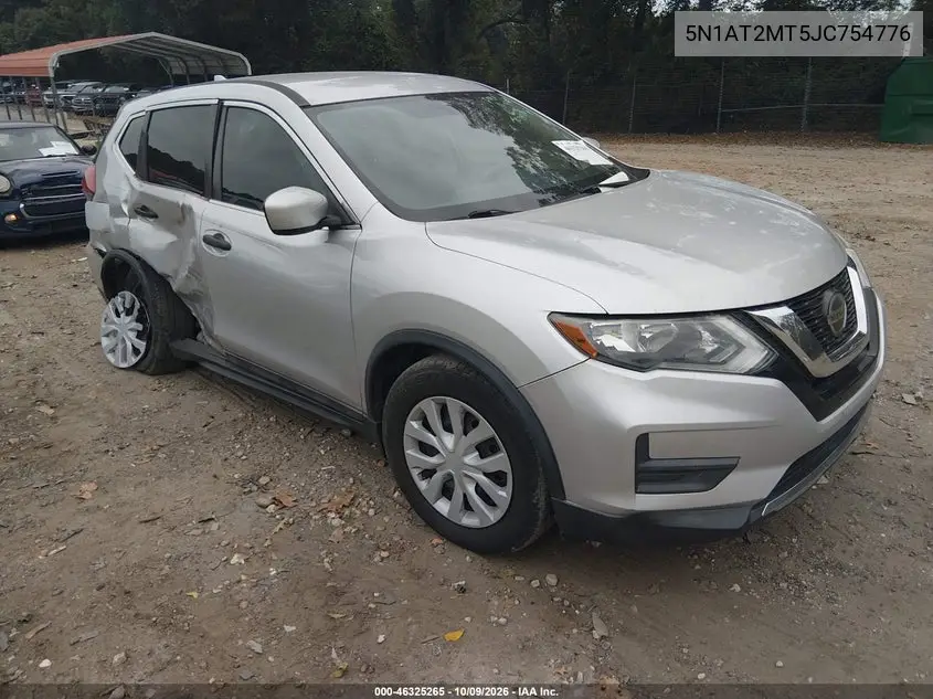 NISSAN ROGUE 2018, VIN 5N1AT2MT5JC754776