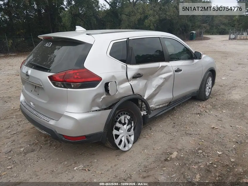 2018 NISSAN ROGUE VIN 5N1AT2MT5JC754776 — фото 4