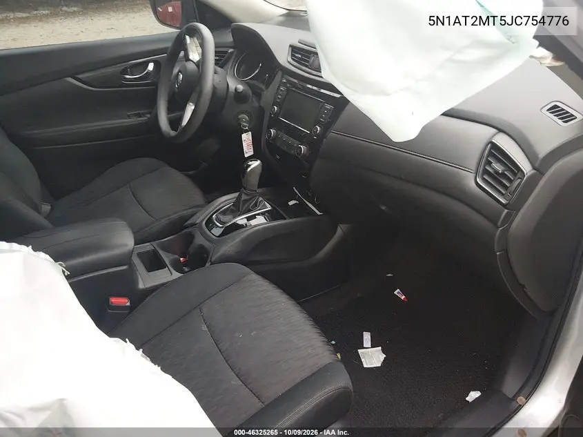 2018 NISSAN ROGUE VIN 5N1AT2MT5JC754776 — фото 5