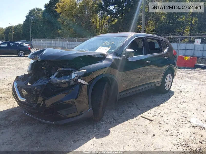 2018 NISSAN ROGUE VIN 5N1AT2MT3JC762584 — фото 2