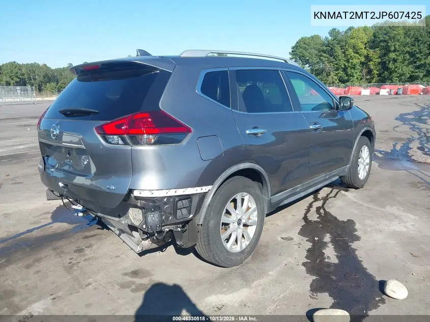 2018 NISSAN ROGUE VIN KNMAT2MT2JP607425 — фото 4